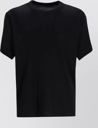 Yohji Yamamoto slim-fit cotton logo t-shirt
