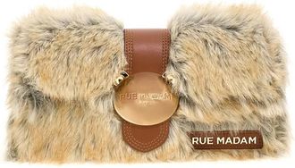 Rue Madam Aspen Mini Tote - Dames - Schoudertassen - Bruin - ONE Size - Katoen - Tassen
