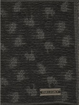 Our Legacy embroidered ornate scarf