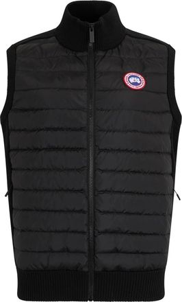 Canada Goose Gewatteerd Gilet met Mesh Inzetstukken - Heren - Bodywarmers - Zwart - M - Jassen
