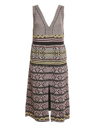 Missoni V-neck midi dress - Black