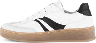 Gabor Schoenen, Dames, Wit, 37 EU, Leer, Lage Sneaker