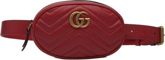 Gucci Pre-owned Belt Bags, female, Red, Size: ONE SIZE Pre-owned Belt Bag