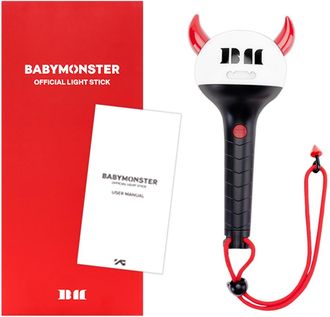 Generic COSYPOSY BABYMONSTER Official Light Stick + 1 Miniature Keyring