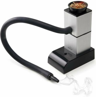 Lacor 69221 - Magic Food Smoker, Pistola fumante, Fumatore di cucina, Include filtri sostitutivi e borsa di olive, Ideale per fumare e aromatizzarsi - Lacor