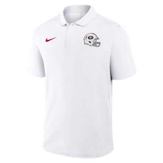 Nike Georgia 2026 White Out Victory Nike Mens Dri-FIT College Polo in White | 035810AGBN-E7L