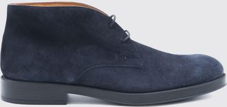Tod's Polacchino in pelle scamosciata con logo T Timeless impresso
