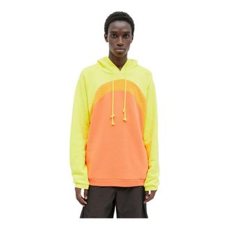ERL Hoodies, male, Multicolor, Size: XL Rainbow Hooded Sweatshirt
