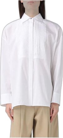 Golden Goose Oversized katoenen overhemd - Dames - Blouses & Shirts - Wit - Maat: M Katoen