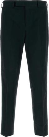 Pantaloni Torino Pantaloni dritti in misto cotone - Nero