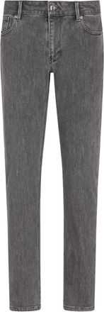 Emporio Armani Dames, Jeans, Grijs, Maat: W31 Katoen