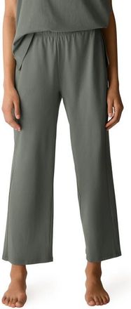 Eileen Fisher Pull-On Organic Cotton Ankle Pants in Agave at Nordstrom, Size Xx-Small