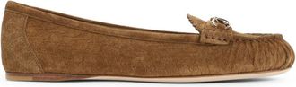 Gucci Kensington Loafer Ballerina - Dames - Loafers - Bruin - 36 EU - Leer - Schoenen