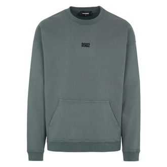 Dsquared2 Sweatshirt - Heren - Sweatshirts & Hoodies - Grijs - Maat: M