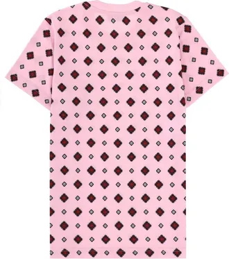 Moschino Printed Cotton T-Shirt - Pink