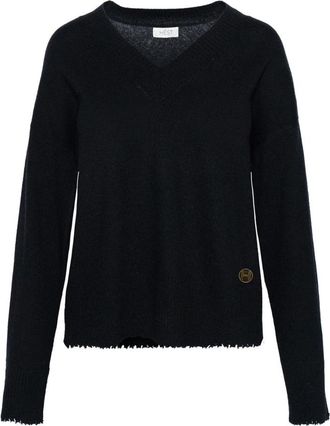 H&eacute;st V-hals Truien - Dames - V-hals truien - Zwart - XL - Truien & Vesten