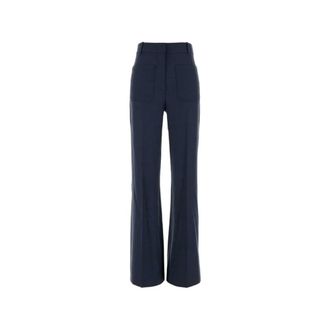 Victoria Beckham Pantaloni Alina - - Trousers - Donna - Blu - S