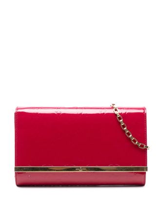 Louis Vuitton 2013 Monogram Vernis Ana satchel - Rosso
