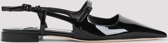 Jimmy Choo London Black Leather Sandals