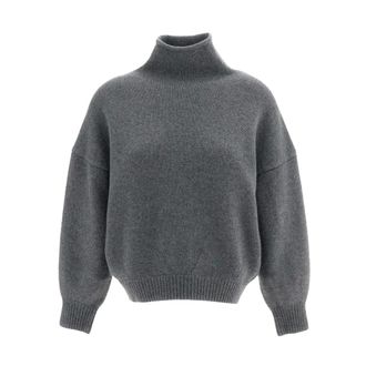 arch4 Cimmie Turtleneck Sweater - - Knitwear - Donna - Grigio - S