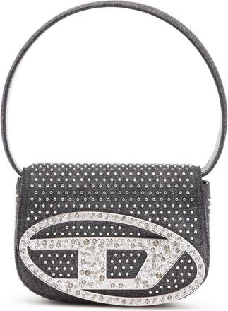 Diesel 1DR Schoudertas - Dames - Handtassen - Zwart - ONE Size - Leer - Tassen