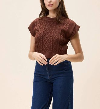 Cleobella Womens Gigi Sweater In Cocoa