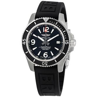 Breitling Pre-owned Breitling Superocean 42 Automatic Black Dial Mens Watch A17366021B1S2