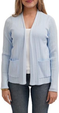 Cyrus Pointelle Cardigan in Ice Sky at Nordstrom Rack, Size X-Large