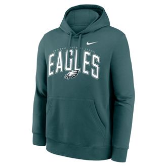 Nike Philadelphia Eagles Club Nike Mens NFL Pullover Hoodie in Green | NKDK3JD86-L3P