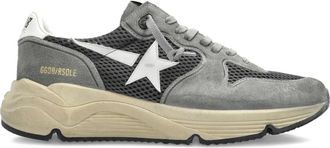 Golden Goose Sneakers Running Sole - Grigio