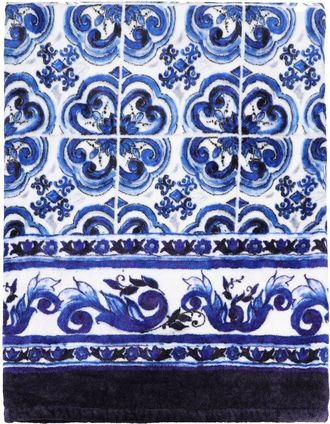 Dolce & Gabbana Terry Cotton Beach Towel