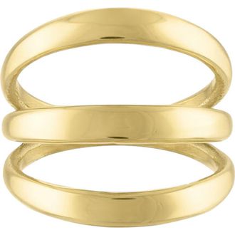 BEN ONI Stacked Lines Ring in Gold at Nordstrom, Size 6