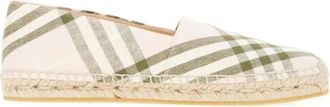 Burberry Mews Espadrilles - Dames - Espadrilles - Veelkleurig - 38 EU - Katoen - Schoenen