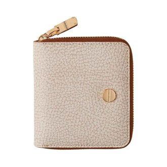 Borbonese Cartera con cremallera Vite - Accessories - Mujer - Beige - ONE SIZE