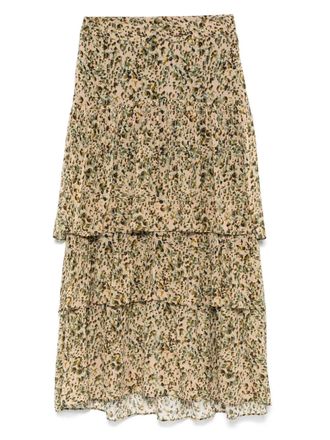 【BAON】24SS★ [BAONHAUS] Hells Black Denim Midi Skirt Women's BA&SH Skirts - up to −84% | Stylight