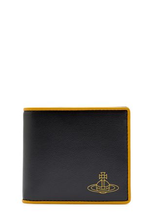 Vivienne Westwood Man Billford orb Faux Leather Wallet - Black - One Size