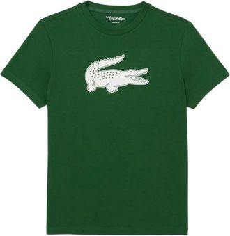 Lacoste crocodile-logo T-shirt - Green