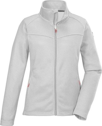 Killtec Fleecejack - Dames - Sport - Grijs - Maat: M Fleece
