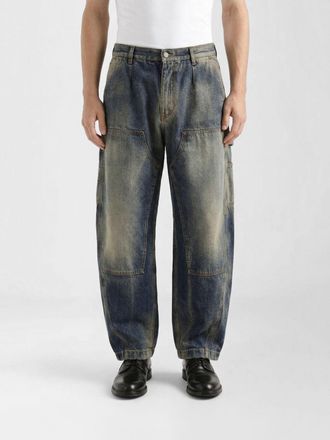 Dolce & Gabbana Cotton Denim Baggy Jeans by