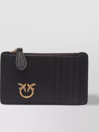 Pinko leather clutch bag