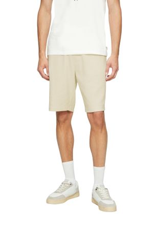 s.Oliver Bermudas S.OLIVER DETROIT, Herren, Gr. XXL, N-Gr, weiss (wei&szlig;), Sweatware, Obermaterial: 87% Baumwolle, 13% Polyester, unifarben, relaxed fit kniefrei