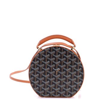 Goyard Alto Hatbox Bag Coated Canvas