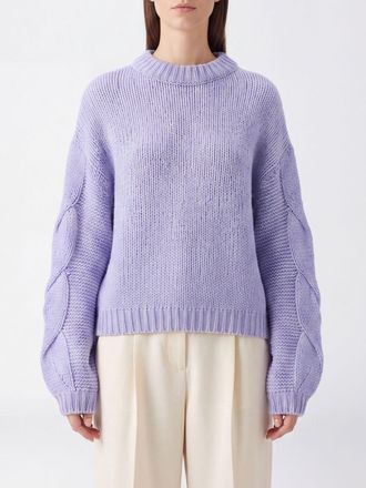 Lisa Yang Relaxed Fit Pure Cashmere Crewneck Jumper with Dropped Shoulders