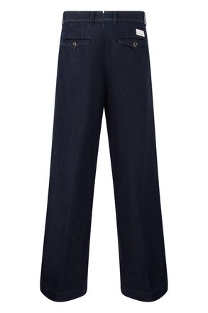 Nine In The Morning Wide-Leg Denim Jeans - Blue