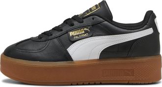 Puma Sneakers Palermo Elevata in pelle da donna, Scarpe, Nero, 35.5