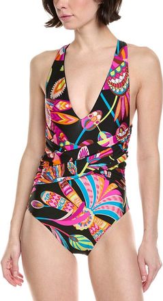 Trina Turk Luminary Plunge One-Piece