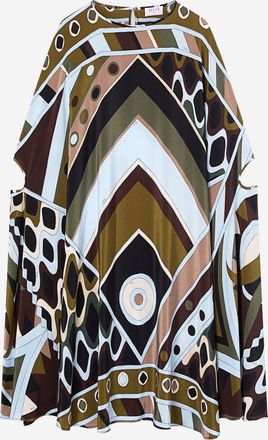 Emilio Pucci Emilio Pucci Seidenkleid mit Vivara-Print