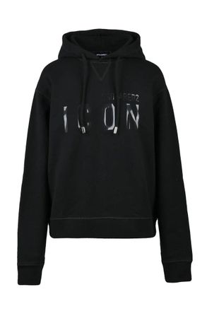 Dsquared2 Relaxed-Fit Black Hoodie