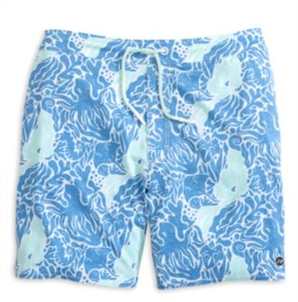 Johnnie-O Mens Topia Swim Trunk In Olympic