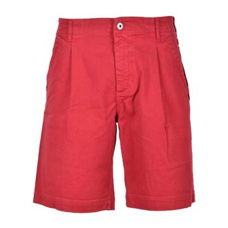Dirk Bikkembergs Heren, Korte broeken, Rood, Maat: 2XL Katoen